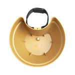 vibia campana fallrohrpflanzgefäss 22cm honig gelb